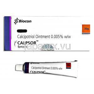 カルプソル Calpsor, ドボネックスジェネリック, カルシポトリオール 0.005% 軟膏