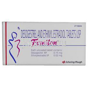 エチニルエストラジオール / デソゲストレル合剤（マーベロンジェネリック）, Femilon, 0.15mg/  0.02mg