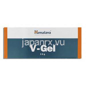 ヒマラヤ Himalaya V-Gel ジェルアーユルベーダ処方女性器（膣・子宮頚部）ケア 箱
