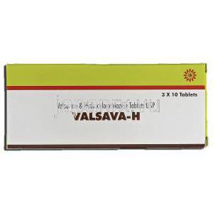 バルサバＨ Valsava-H, バルサルタン・ヒドロクロロチアジド配合, 160mg /12.5 mg, 錠 箱