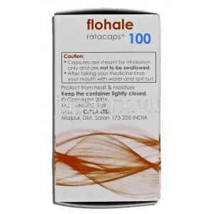 フロヘール Flohale, プロピオン酸フルチカゾン, 100mcg, 吸入用カプセル 製造者情報