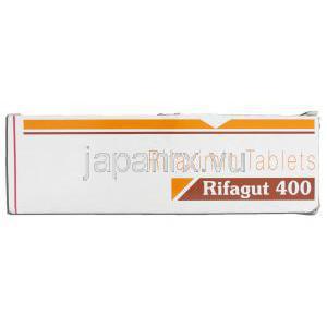 リファガット400 Rifagut 400, キシファクサン ジェネリック, リファキシミン 400mg, 錠 箱