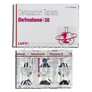 デフナロン30 Defnalone 30, カルコート ジェネリック, デフラザコート 30mg, 錠