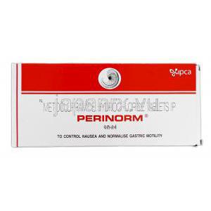 ペリノーム Perinorm, レグラン ジェネリック, メトクロプラミド, 10mg, 錠, 箱