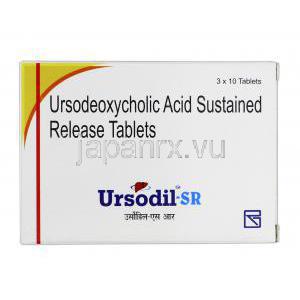 ウルソディルSR Ursodil-SR, ウルソ ジェネリック, ウルソデオキシコール酸 SR, 500ng, 錠, 箱