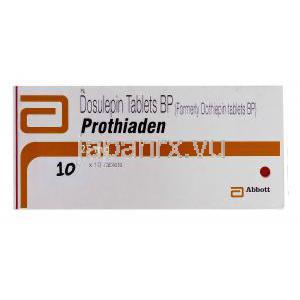 プロチアデン Prothiaden, ドチエピン 25mg, 錠, 箱