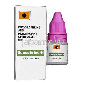 フェニレフリン/ ホマトロピン 配合 点眼薬