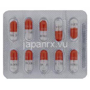 ジェネリック・エフェクサー、ベンラファクシン37.5 mg カプセル