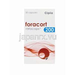 フォラコート200 Foracort200、ジェネリックシムビコート、フマル酸ホルモテロール6mcg/ブデソニ