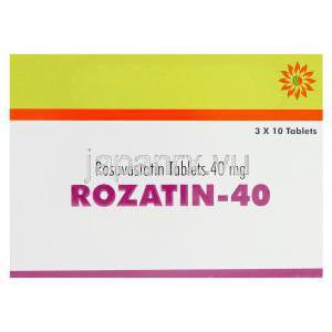 Rozatin-40　ロザチン、ジェネリッククレストール、ロスバスタチン40mg