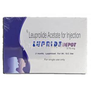 リュープライド デポット Lupride Depot, リュープロン デポット ジェネリック, 酢酸ロイプロリド  3.7