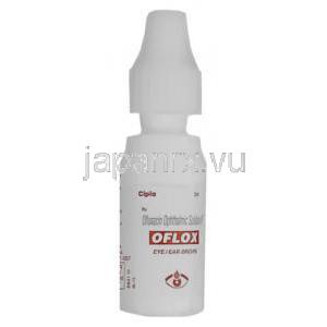 オフロキサシン, Oflox,  3% 5ML 点眼/点耳薬 (Protec) ボトル