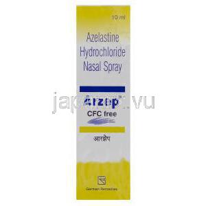 Arzep、ジェネリックアステリン　Astelin、塩酸アゼラスチン　0.1％　10ml 箱