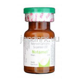 ナタメット，ナタシンジェネリック，ナタマイシン 5% 3ml 点眼薬　瓶