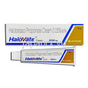 ハロベタソール（ウルトラベートジェネリック）, Halovate , 0.05% w/w 30gm クリーム (Gracewell)