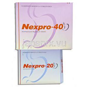 エソメプラゾール 20MG 40 mg 錠