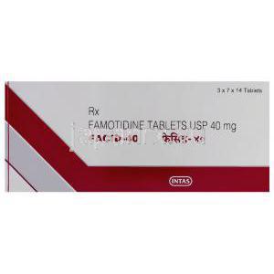 ファモチジン 40 mg 錠 (Intas)