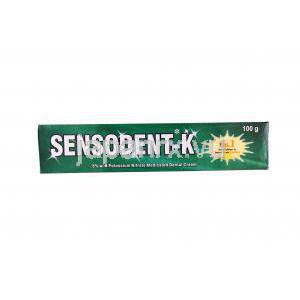 センソデント-K, カリウム硝酸塩　歯磨き粉 5% 100g 箱