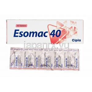 エソマック 40，ネキシウムジェネリック，エソメプラゾール　40mg