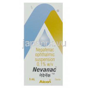 ネパフェナク 0.1%w/v 5ml　点眼薬 (Alcon)