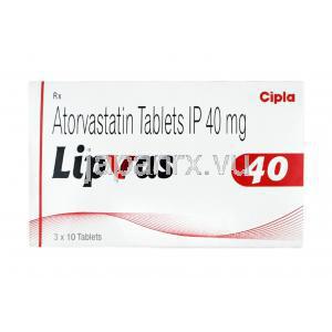 リプバス, アトルバスタチン 40 mg