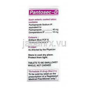 パントセック - D (ドンペリドン/ パントプラゾール) 服用方法