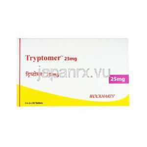 トリプトマー, アミトリプチリン塩酸 25mg 箱