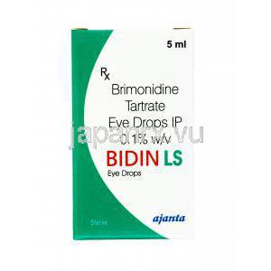 ビディン LS 点眼薬 (ブリモニジン酒石酸塩)