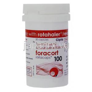 フマル酸ホルモテロール / ブデソニド配合 （シンビコート ジェネリック）, Foracort, 6mcg / 100mcg 吸