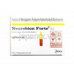 ヌロビオンRF フォルテ 注射 (メチルコバラミン/ ピリドキシン(ビタミンB6)/ ニコチンアミド )