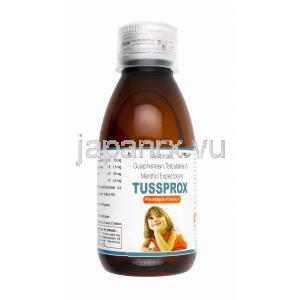 タスプロックス 内服液 (アンブロキソール/ グアイフェネシン/ テルブタリン/ メンソール)