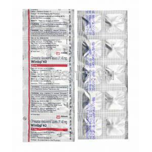 ウィンビーピー (オルメサルタン) 40mg 錠剤