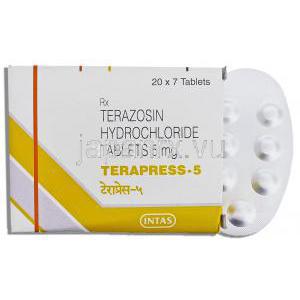 テラプレス, テラゾシン 2mg 錠 (Abbott India)
