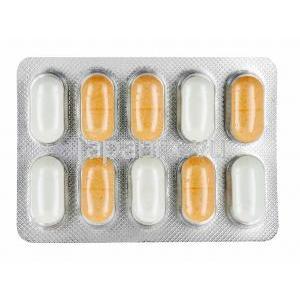 グルコリル MV (グリメピリド 1mg/ メトホルミン 500mg/ ボグリボース 0.2mg) 錠剤