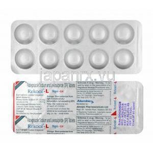 リクール L (レボスルピリド/ ラベプラゾール) 75mg 錠剤
