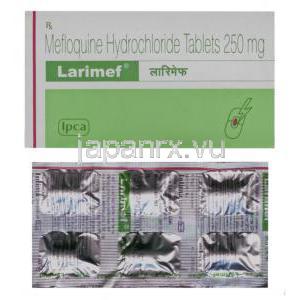  Larimef, メフロキン250 mg 錠,(IPCA)