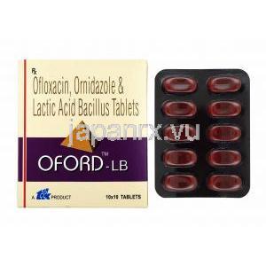 オフォード LB (オフロキサシン/ オルニダゾール/ 乳酸菌)