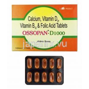 オッソパン D (カルシウム/ ビタミンD3/ ビタミンB12/ 葉酸)