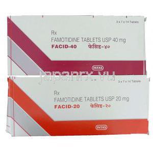 ファモチジン 20 mg 40 mg