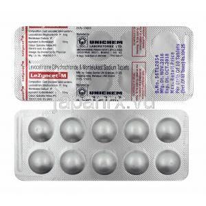 レジンセット M (レボセチリジン/ モンテルカスト) 錠剤
