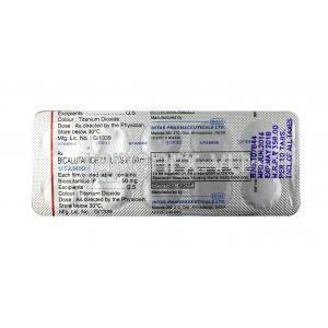 ウタミド,ビカルタミド, 50 mg,錠剤,シート情報
