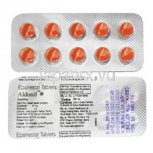 アルドニル (エパルレスタット) 50mg 錠剤