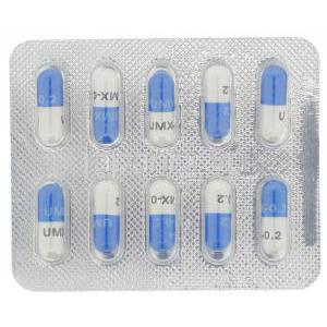 タムスロシン, ユリマックス , 0.2 mg カプセル