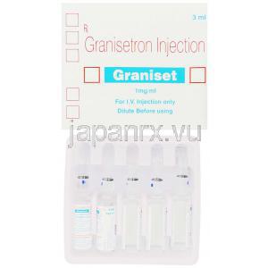 グランセトロン（カイトリルジェネリック）, グラニセット Graniset 3ml 注射 (Sun Pharma)
