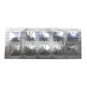 ボグリスター, ボグリボース 0.2 mg, 口腔内崩壊錠 (MD錠), 製造元：Mankind Pharma, シート情報,消費期限