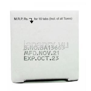 ラミプレス 2.5, ラミプリル 2.5 mg, 製造元：Cipla, 箱情報, 製造日, 消費期限