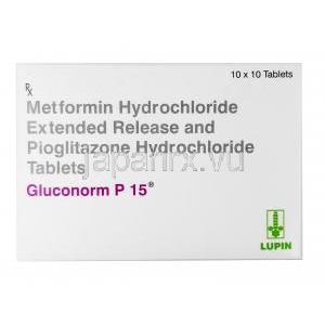 グルコノーム P (ピオグリタゾン/ メトホルミン)