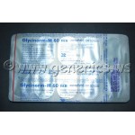 GLYCINORM-M, グリクラジド/メトホルミン 60MG, 400MG XR錠 (IPCA)