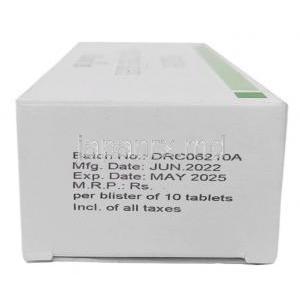 ビラノ 20, ビラゾドン 20 mg, 製造元：Sun Pharmaceutical Industries, 箱情報,製造日, 消費期限
