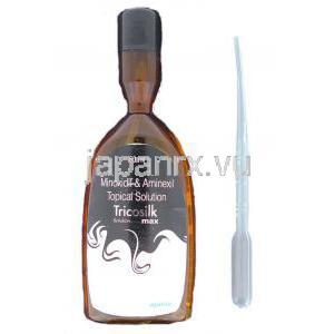ミノキシジル/ アミネキシル配合 （トリコシルクマックス） 頭皮外用液 (Ajanta) ボトル＆ア